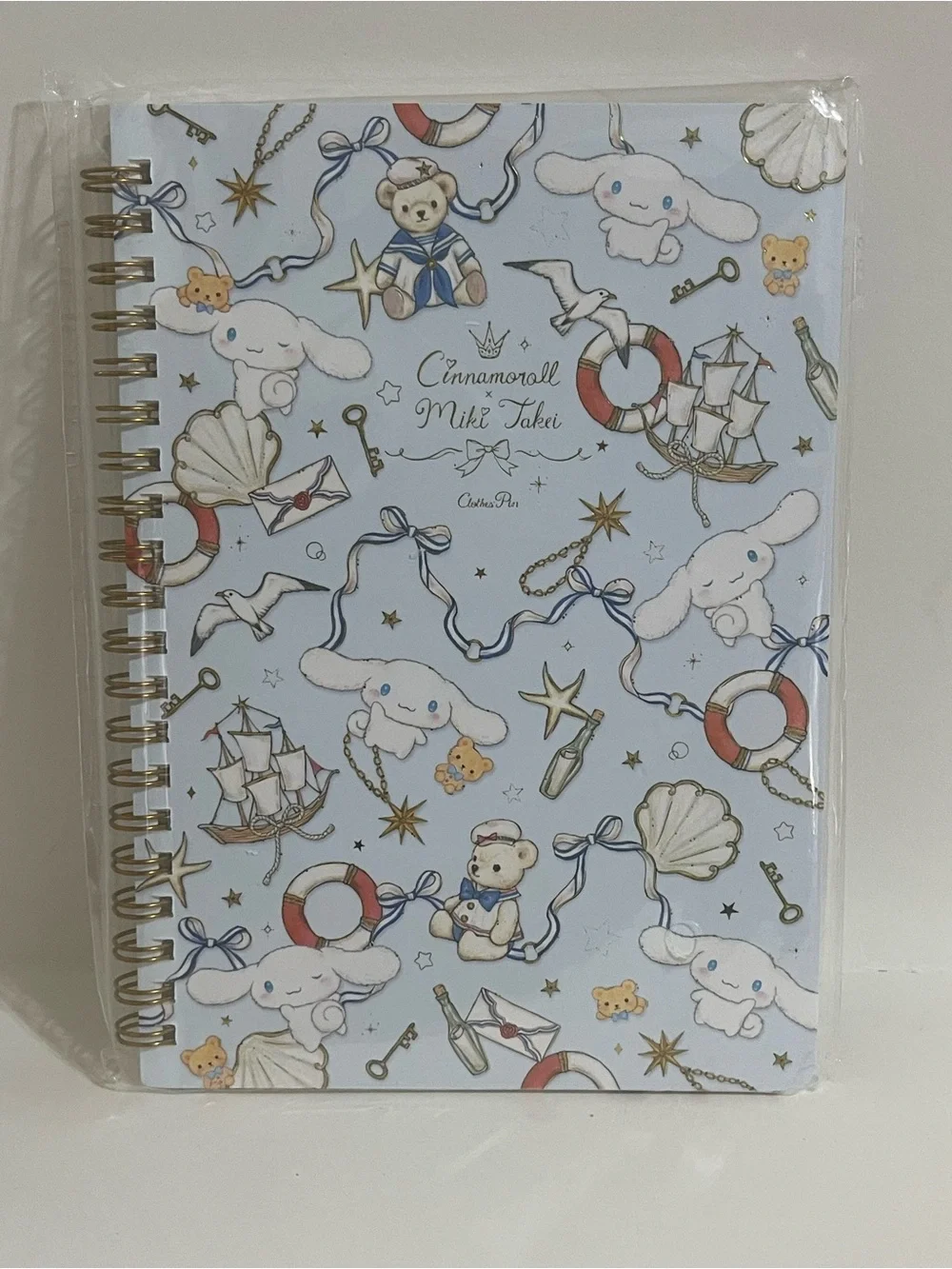 2025 Cinnamoroll Miki Takei Spiral Notebook